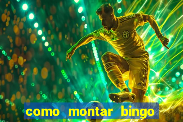 como montar bingo brinquedos toia